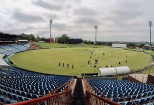 BCCI shared picture of the SuperSport Park in Centurion.